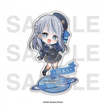 グッズ-スタンドポップ】WeatherPlanet ミニキャラアクリルスタンド 雨 