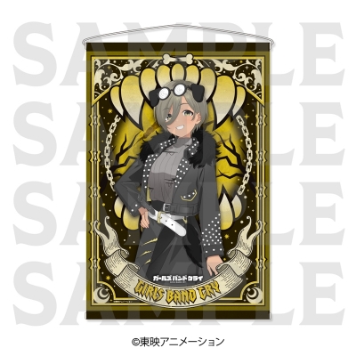 【グッズ-タペストリー】アニメ「ガールズバンドクライ」 タペストリー「-DOG Dress-」ルパ