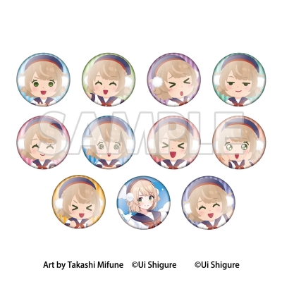 【グッズ-バッチ】ういさんぽ in 三重 トレーディング缶バッジ(全11種)