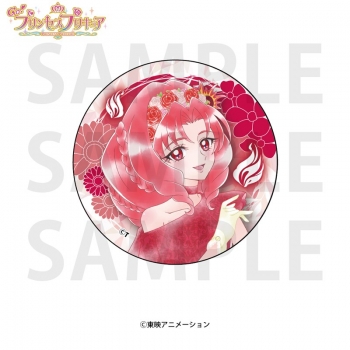 グッズ-バッチ】GO！プリンセスプリキュア ホログラム缶バッジ 紅城 