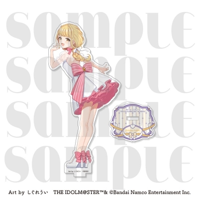 【グッズ-スタンドポップ】『アイドルマスター』シリーズ×しぐれうい アクリルスタンド 藤田 ことね