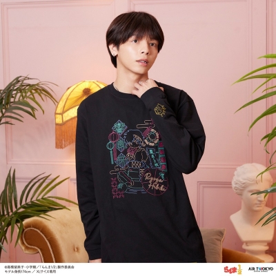【グッズ-Tシャツ】らんま1/2 第1弾 ネオン中華ロングスリーブTシャツ 6(響良牙)XL