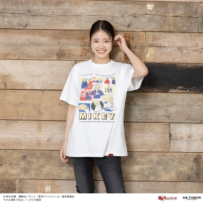 【グッズ-Tシャツ】TVアニメ『東京リベンジャーズ』 第3弾 天竺編 チェキフォトTシャツ 2(マイキー)S