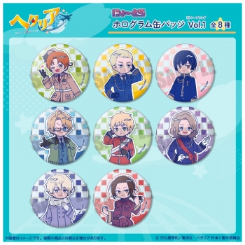 グッズ-バッチ】アニメ「ヘタリア World☆Stars」 にゅ～とろ 