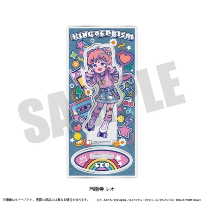 【グッズ-スタンドポップ】「KING OF PRISM -Your Endless Call- み~んなきらめけ!プリズム☆ツアーズ!」 アクリルスタンド にゅ~とろ F 西園寺レオ