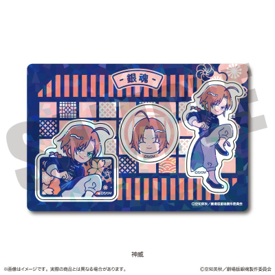 【グッズ-ステッカー】『新劇場版 銀魂 -吉原大炎上-』 にゅ~とろ ホログラムステッカーシート D 神威