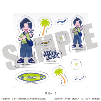 【グッズ-ステッカー】TVアニメ『ブルーロック』 カスタムステッカーシート にゅ~とろ 潔 世一バースデー B