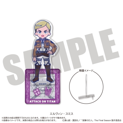 【グッズ-スタンドポップ】TVアニメ『進撃の巨人』 にゅ~とろ アクリルスタンド-フォトジェニスタ- E エルヴィン・スミス