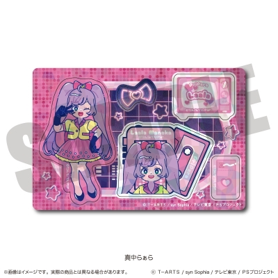 【グッズ-ステッカー】「プリパラ」 ホログラムステッカーシート A 真中 らぁら