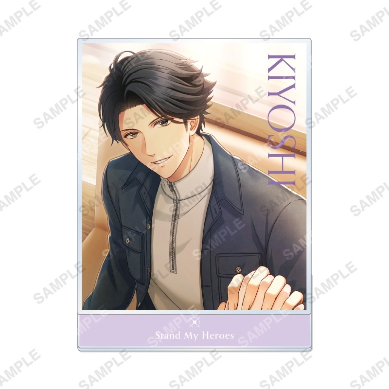 【グッズ-置きもの】スタンドマイヒーローズ アクリルスタンドパネル「Our Sweet White Day」新堂清志