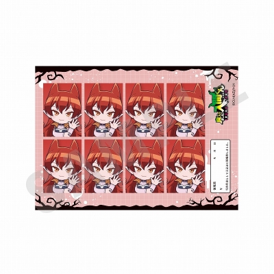 【グッズ-ステッカー】魔入りました! 入間くん 証明写真風ステッカー (アザゼル・アメリ)
