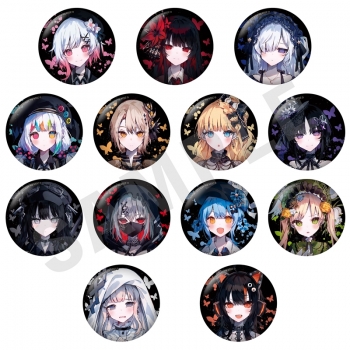 グッズ-バッチ】魔法少女ノ魔女裁判 トレーディング缶バッジ（全13種 