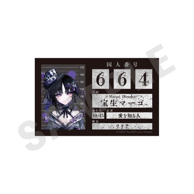 【グッズ-カード】魔法少女ノ魔女裁判 プロフィールカード(宝生マーゴ)