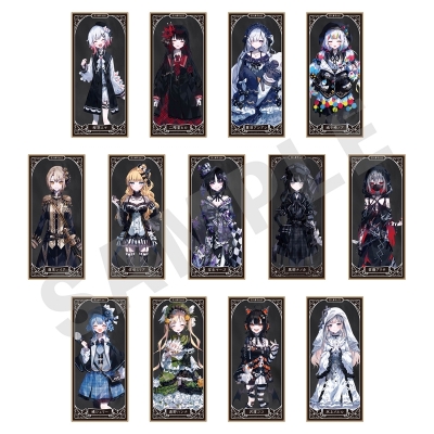 【グッズ-色紙】魔法少女ノ魔女裁判 トレーディングスタンド色紙(全13種)