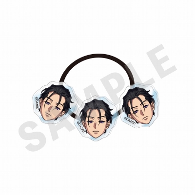 【グッズ-ヘアバンド】超人的シェアハウスストーリー『カリスマ』 トリプルパーツヘアゴム(伊藤 ふみや)