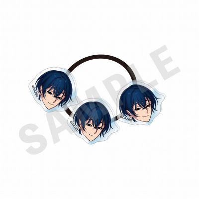 【グッズ-ヘアバンド】超人的シェアハウスストーリー『カリスマ』 トリプルパーツヘアゴム(本橋 依央利)