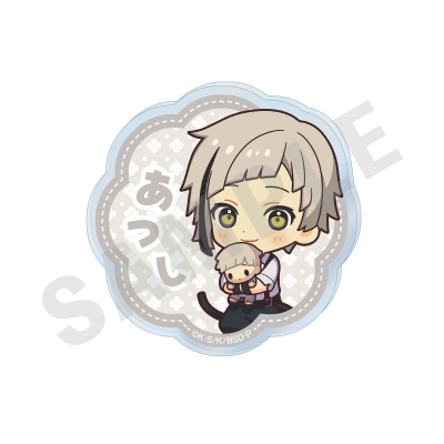 【グッズ-バッチ】文豪ストレイドッグス だっこシリーズ トレーディングお名前バッジ(全8種)