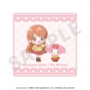 【グッズ-タオル】極上!!めちゃモテ委員長,マイメロディ ちゃおヒロインズ×サンリオキャラクターズ ミニタオル 北神未海×マイメロディの画像