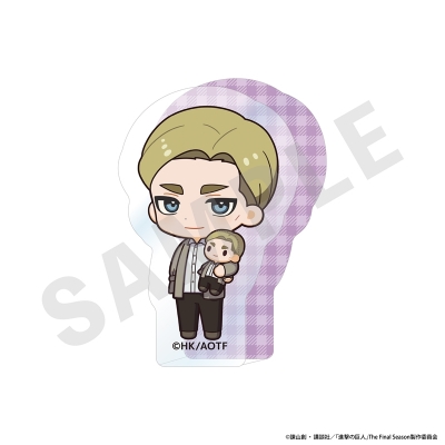 【グッズ-置きもの】TVアニメ『進撃の巨人』 ミニキャラだっこシリーズ ミニダイカットアクリルブロック(エルヴィン)