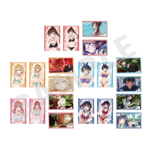 【グッズ-ブロマイド】「彼女、お借りします」トレーディングミニブロマイド リデザイン(2枚入り/全20種)