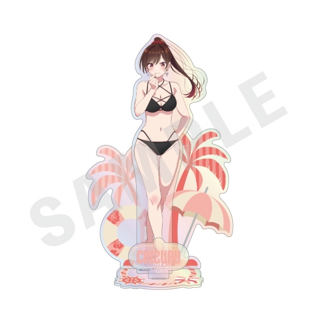 【グッズ-スタンドポップ】「彼女、お借りします」 オーロラアクリルスタンド リデザイン(水原千鶴)