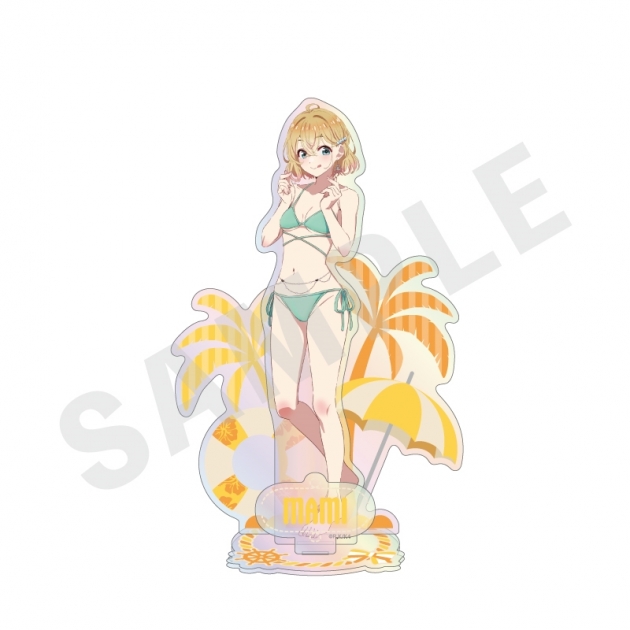 【グッズ-スタンドポップ】「彼女、お借りします」 オーロラアクリルスタンド リデザイン(七海麻美)