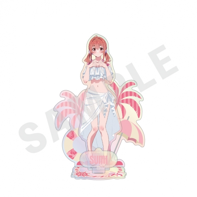 【グッズ-スタンドポップ】「彼女、お借りします」 オーロラアクリルスタンド リデザイン(桜沢墨)