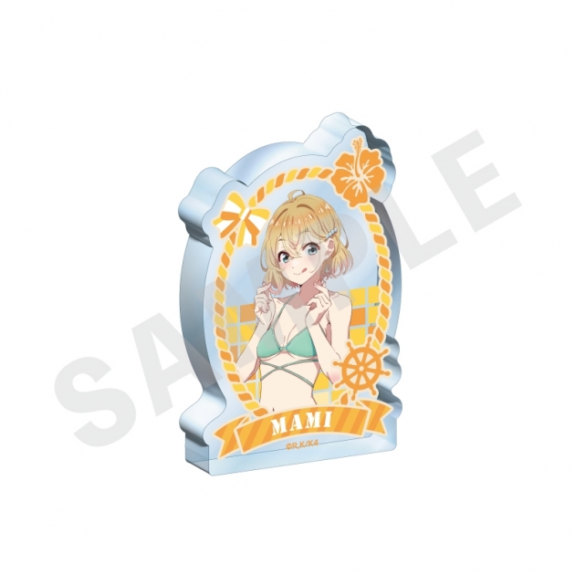 【グッズ-スタンドポップ】「彼女、お借りします」 ミニアクリルブロック リデザイン(七海麻美)