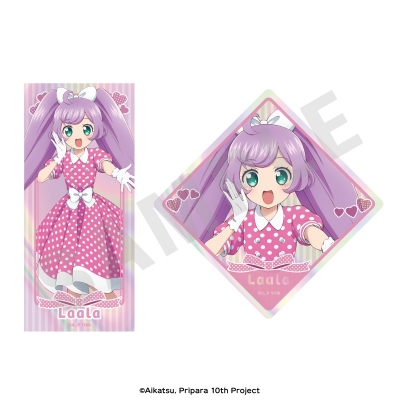 【グッズ-ステッカー】アイカツ!×プリパラ THE MOVIE -出会いのキセキ!- オーロラステッカーセット(真中 らぁら)