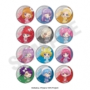【グッズ-バッチ】アイカツ!×プリパラ THE MOVIE -出会いのキセキ!- トレーディンググリッター缶バッジ ミニキャラver.(全12種)の画像