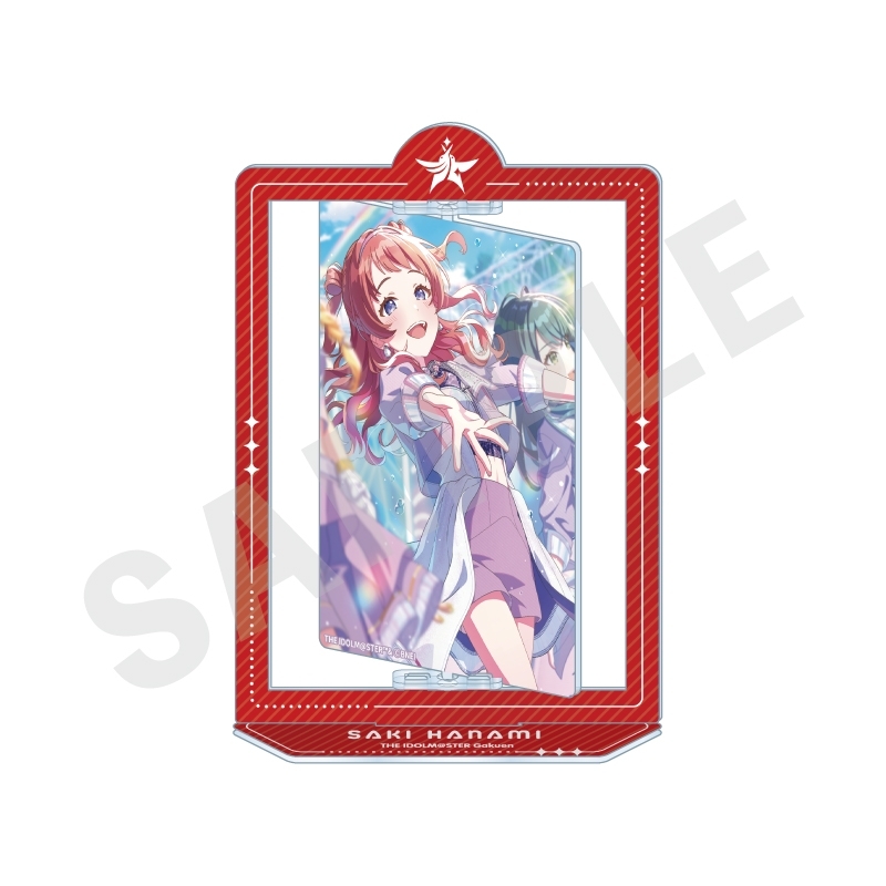 【グッズ-スタンドポップ】学園アイドルマスター ～favorite series～ くるくるアクリルスタンド 雨上がりのアイリスver.（花海 咲季）