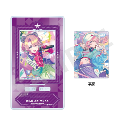 【グッズ-スタンドポップ】学園アイドルマスター ~favorite series~ くるくるアクリルスタンド ミラクルナナウ(゜∀゜)!ver.(有村 麻央)