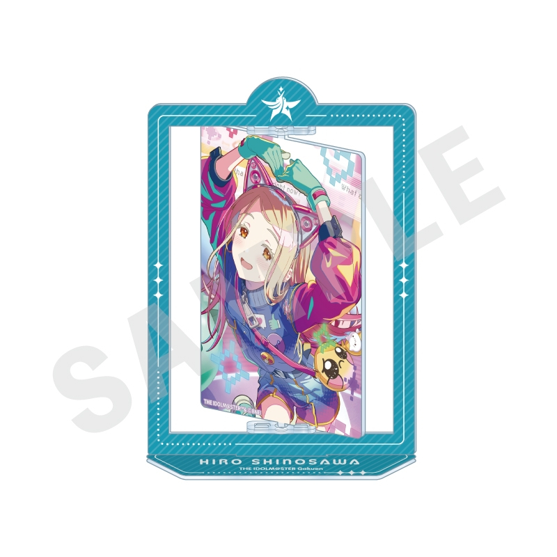 【グッズ-スタンドポップ】学園アイドルマスター ～favorite series～ くるくるアクリルスタンド ミラクルナナウ(゜∀゜)！ver.（篠澤 広）