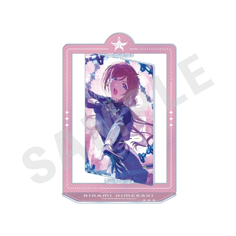 【グッズ-スタンドポップ】学園アイドルマスター ～favorite series～ くるくるアクリルスタンド Howling over the World ver.（姫崎 莉波）