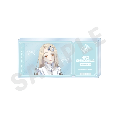 【グッズ-置きもの】学園アイドルマスター チケット風アクリルブロック(篠澤 広)