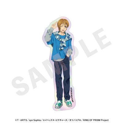 【グッズ-ステッカー】KING OF PRISM-Your Endless Call-み~んなきらめけ!プリズム☆ツアーズ オーロラステッカー(速水ヒロ)