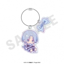 【グッズ-キーホルダー】オリジナルTVアニメ「SK∞ エスケーエイト」 ミニキャラリボンシリーズ オーロラアクリルキーホルダー(ランガ)の画像
