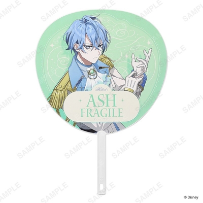 【グッズ-うちわ】『ディズニー スパークリンク・スターズ』 うちわ「Debut!」アッシュ