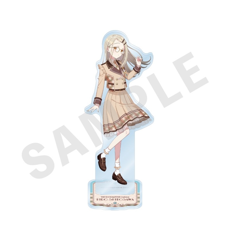 【グッズ-スタンドポップ】学園アイドルマスター アクリルスタンド めがね×ラテコーデver.(篠澤 広)
