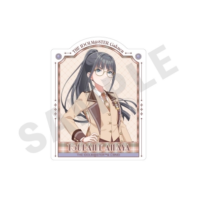 【グッズ-ステッカー】学園アイドルマスター ステッカー めがね×ラテコーデver.(雨夜 燕)