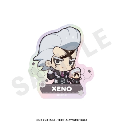 【グッズ-ステッカー】Dr.STONE だっこシリーズ オーロラステッカー(Dr.ゼノ)