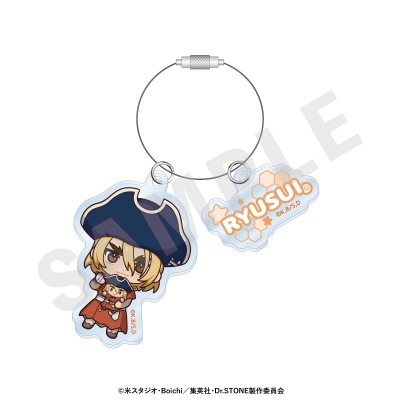 【グッズ-キーホルダー】Dr.STONE だっこシリーズ アクリルキーホルダー(七海龍水)