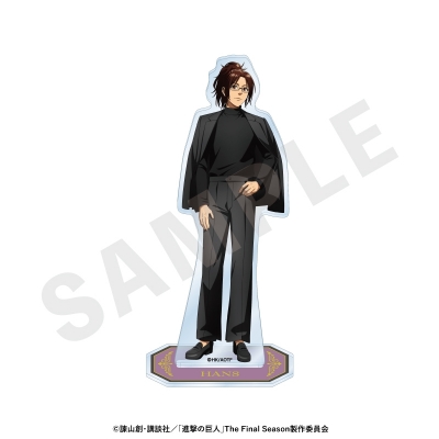 【グッズ-スタンドポップ】TVアニメ『進撃の巨人』 ブラックコーデシリーズ アクリルスタンド(ハンジ)