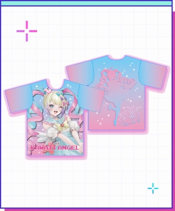 グッズ-Tシャツ】NEEDY GIRL OVERDOSE 超てんちゃんフルグラT 