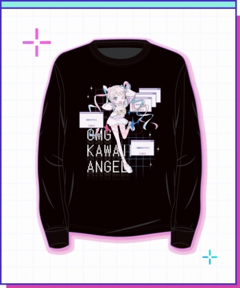 グッズ-Tシャツ】NEEDY GIRL OVERDOSE 電子天使変身ロンT XLサイズ 