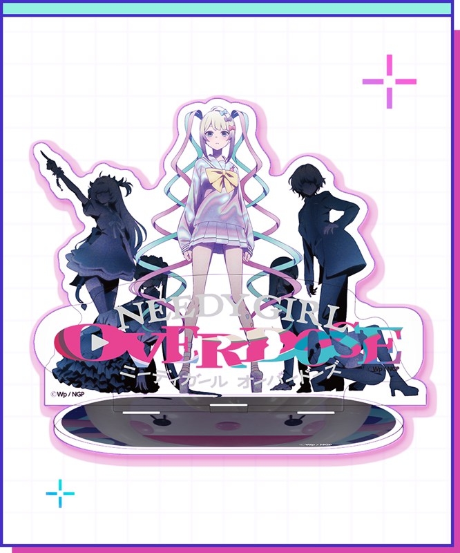 【グッズ-スタンドポップ】NEEDY GIRL OVERDOSE アニメキービジュアル第1弾アクリルスタンド