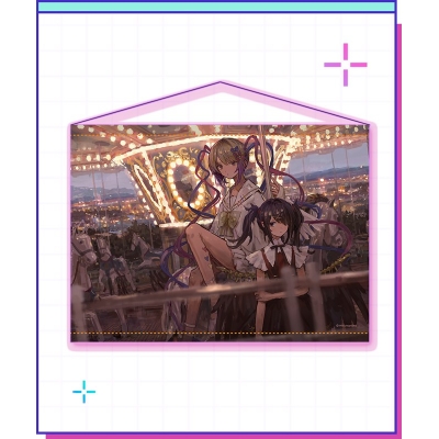 【グッズ-タペストリー】NEEDY GIRL OVERDOSE ニディガ展4キラキラタペストリー