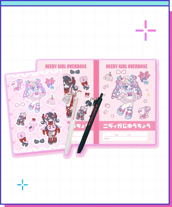 【グッズ-ステーショナリーセット】NEEDY GIRL OVERDOSE ニディガお道具セット