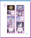 【グッズ-バッチ】NEEDY GIRL OVERDOSE トレーディングスクエア缶バッジ/パープル・ロリポップ(アニメ ver.)の画像