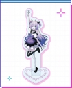 【グッズ-スタンドポップ】NEEDY GIRL OVERDOSE パープル・ロリポップ ミステリー・ローズアクスタの画像